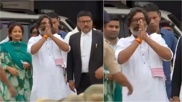 Hemant Soren: झारखंड के पूर्व मुख्यमंत्री हेमंत सोरेन रांची जेल से रिहा