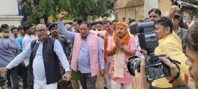 भाजपा प्रत्याशी नारायण दास ने किया दो सेटों में नामांकन दाखिल लगातार तीसरी बार जीत का किया दावा…