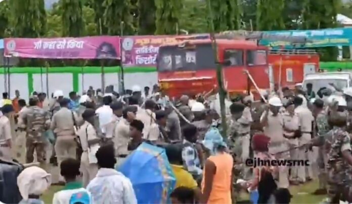 घुसपैठियों की गोद में बैठी है राज्य सरकार- बाबूलाल मरांडी