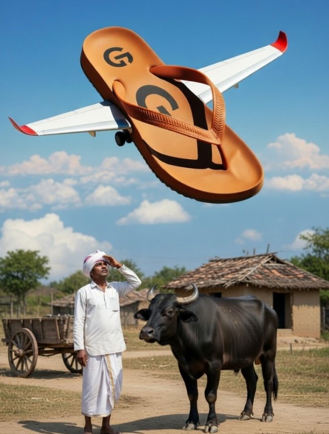 हवाई स्वप्न और हवाई चप्पल…