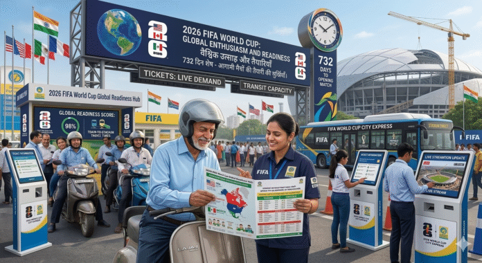 FIFA World Cup 2026 को लेकर दुनिया भर में उत्साह, सरजमीं पर तैयारियां युद्ध स्तर पर
