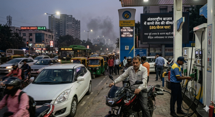 कच्चे तेल की कीमतों में उछाल, भारत में बढ़ सकती है महंगाई