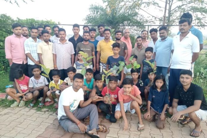 जय श्री राम युवा एकता ग्रुप का वृक्षारोपण अभियान सफल