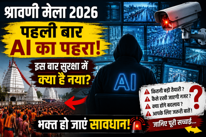 श्रावणी मेला 2026: पहली बार AI करेगा सुरक्षा की निगरानी, हजारों जवान रहेंगे तैनात